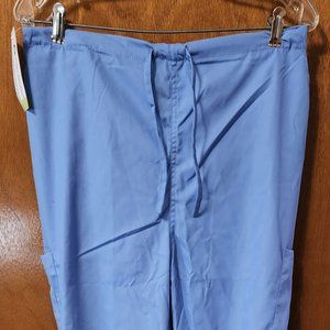 Adult Medium Prism Medical Blue Scrub Pants